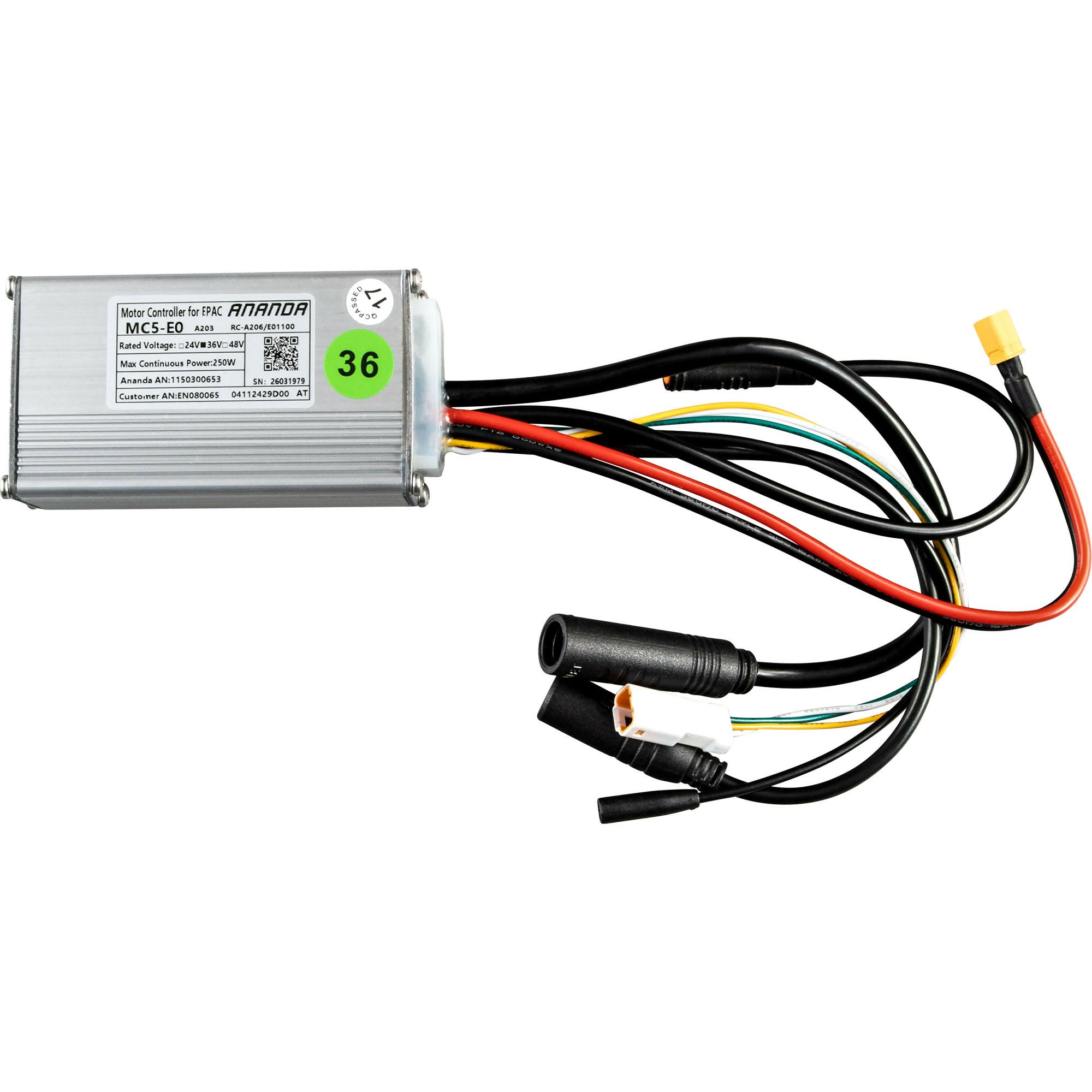 Ananda MC5-E0 F400 Steuergerät 36V 15A 250W – Controller – Zündapp Shop