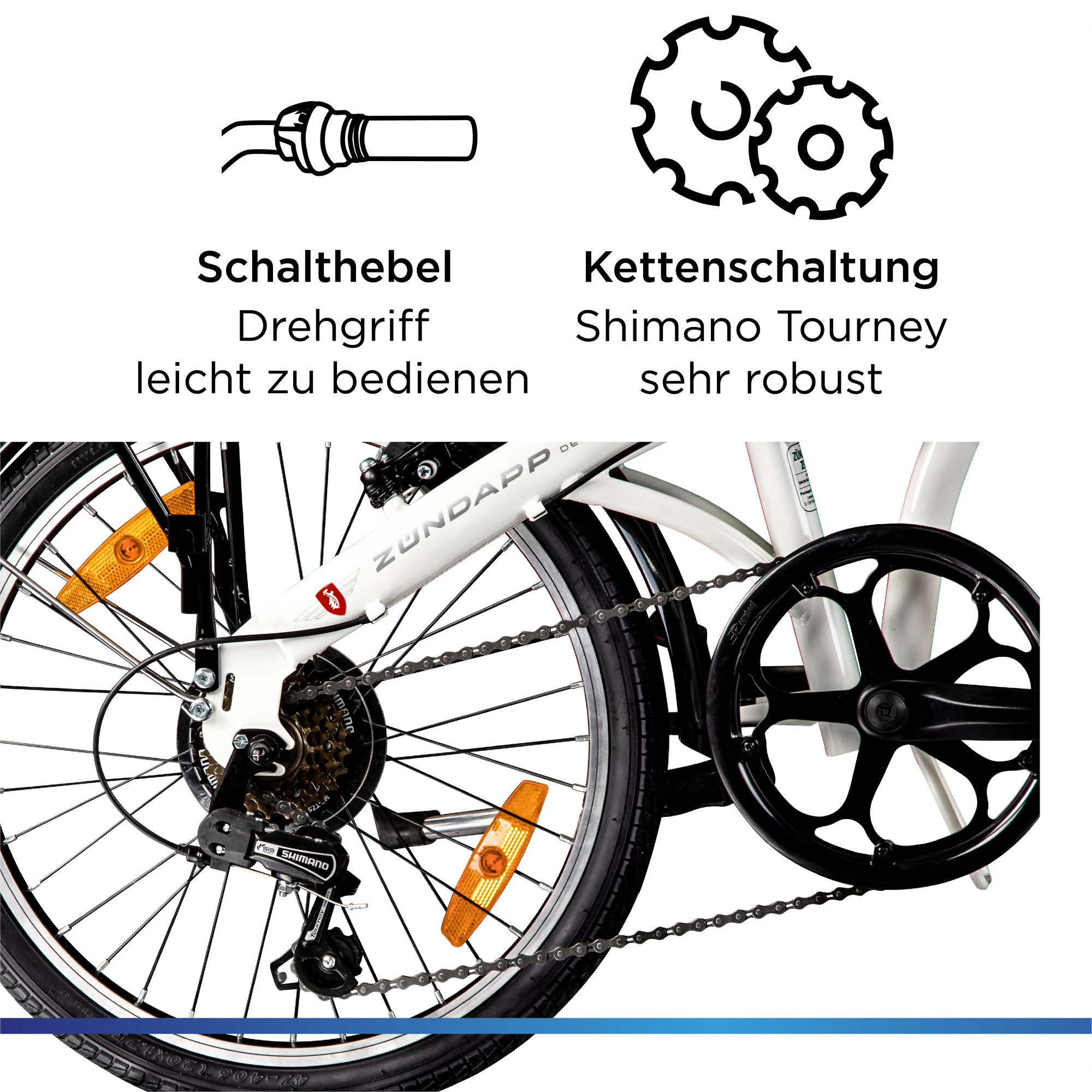 Zündapp ZF20 Speed Folder 20 Zoll Klapprad