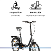 Zündapp ZF40 20 Zoll Klapprad, tiefer Einstieg