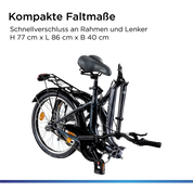 Zündapp ZF40 20 Zoll Klapprad, tiefer Einstieg