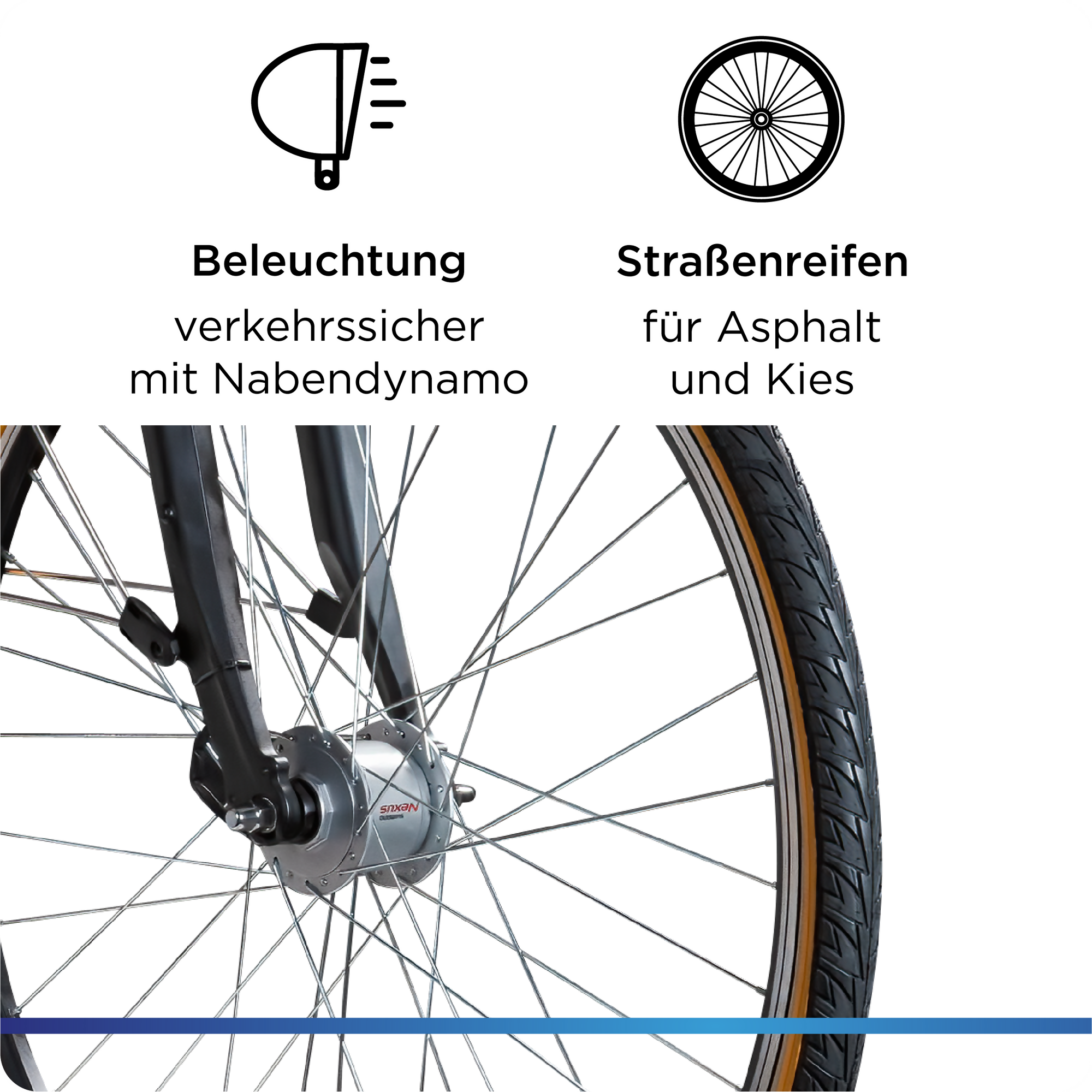 Zündapp T700 Trekkingrad Damen Herren, 21-Gang