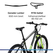 Zündapp FX27 Mountainbike Hardtail, 21-Gang