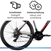 Zündapp FX27 Mountainbike Hardtail, 21-Gang