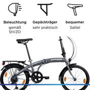 Zündapp ZF20 Speed Folder 20 Zoll Klapprad