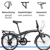 Zündapp ZF20 Speed Folder 20 Zoll Klapprad