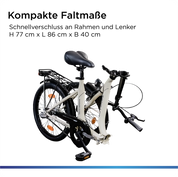 Zündapp ZF40 20 Zoll Klapprad, tiefer Einstieg