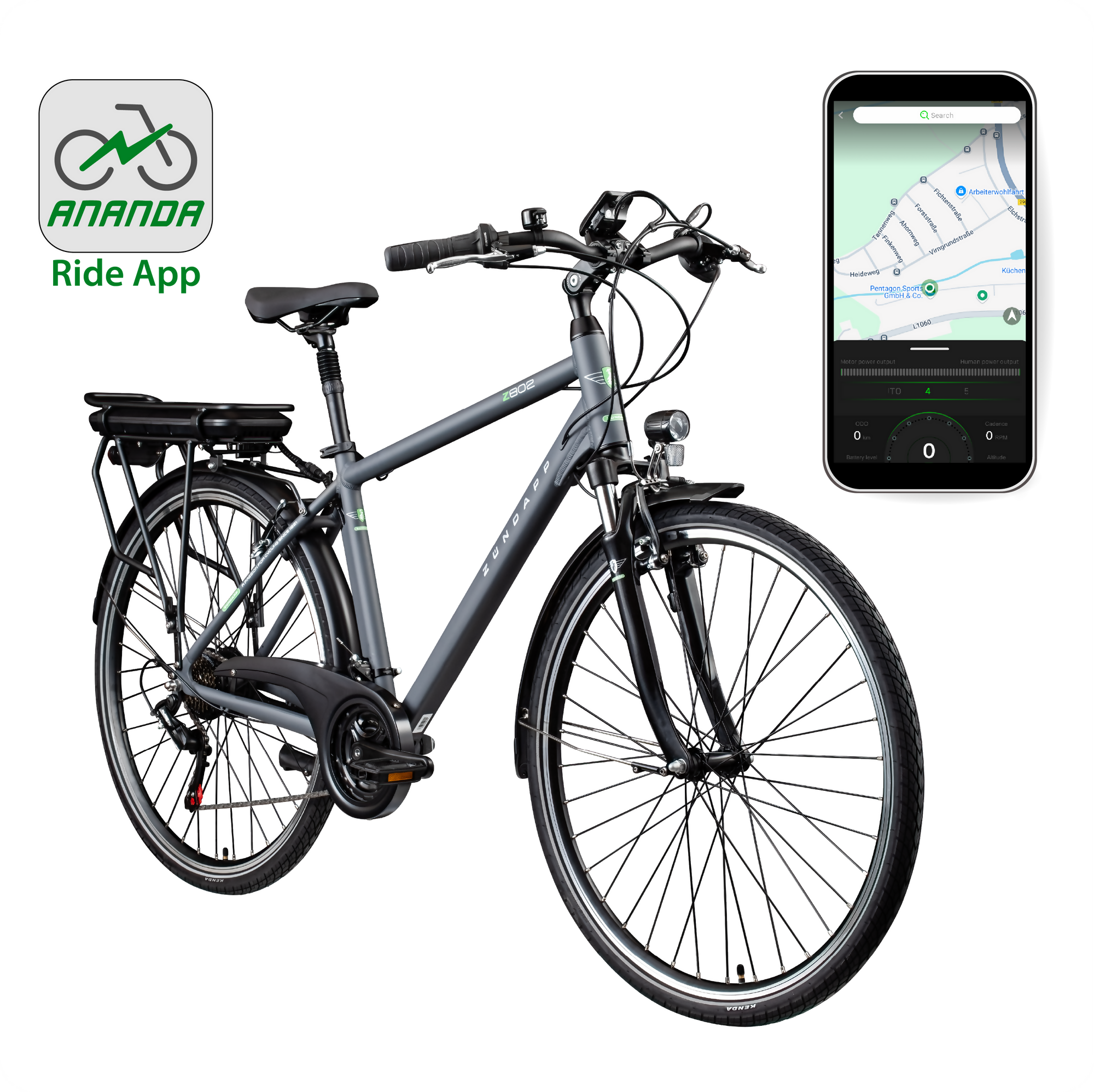 Zündapp Z802 Herren E Bike Trekkingrad 28 Zoll – Zündapp Shop