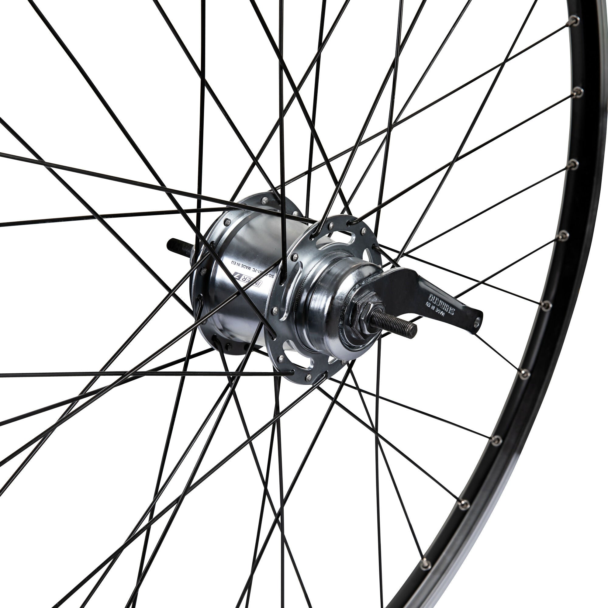 Zündapp Hinterrad 28 Zoll mit 7-Gang Shimano Nabenschaltung und Rücktrittbremse