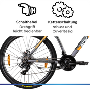 Zündapp FX27 Mountainbike Hardtail, 21-Gang