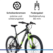 Zündapp FX27 Mountainbike Hardtail, 21-Gang