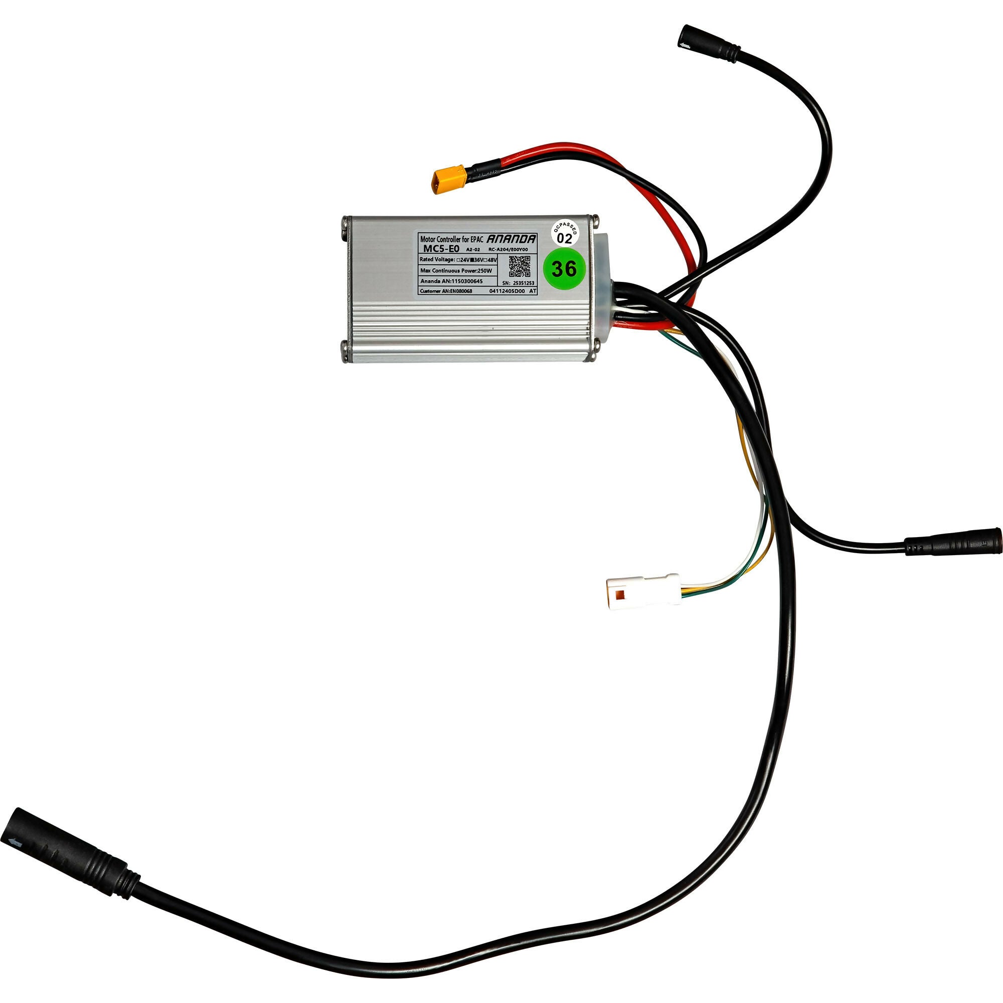 Ananda MC5-E0 Steuergerät – Controller für E-Bike – Zündapp Shop