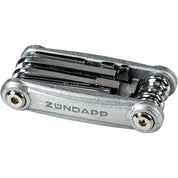 Zündapp Fahrrad Multitool mit 16 Funktionen, silber