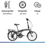 Zündapp ZF20 Speed Folder 20 Zoll Klapprad