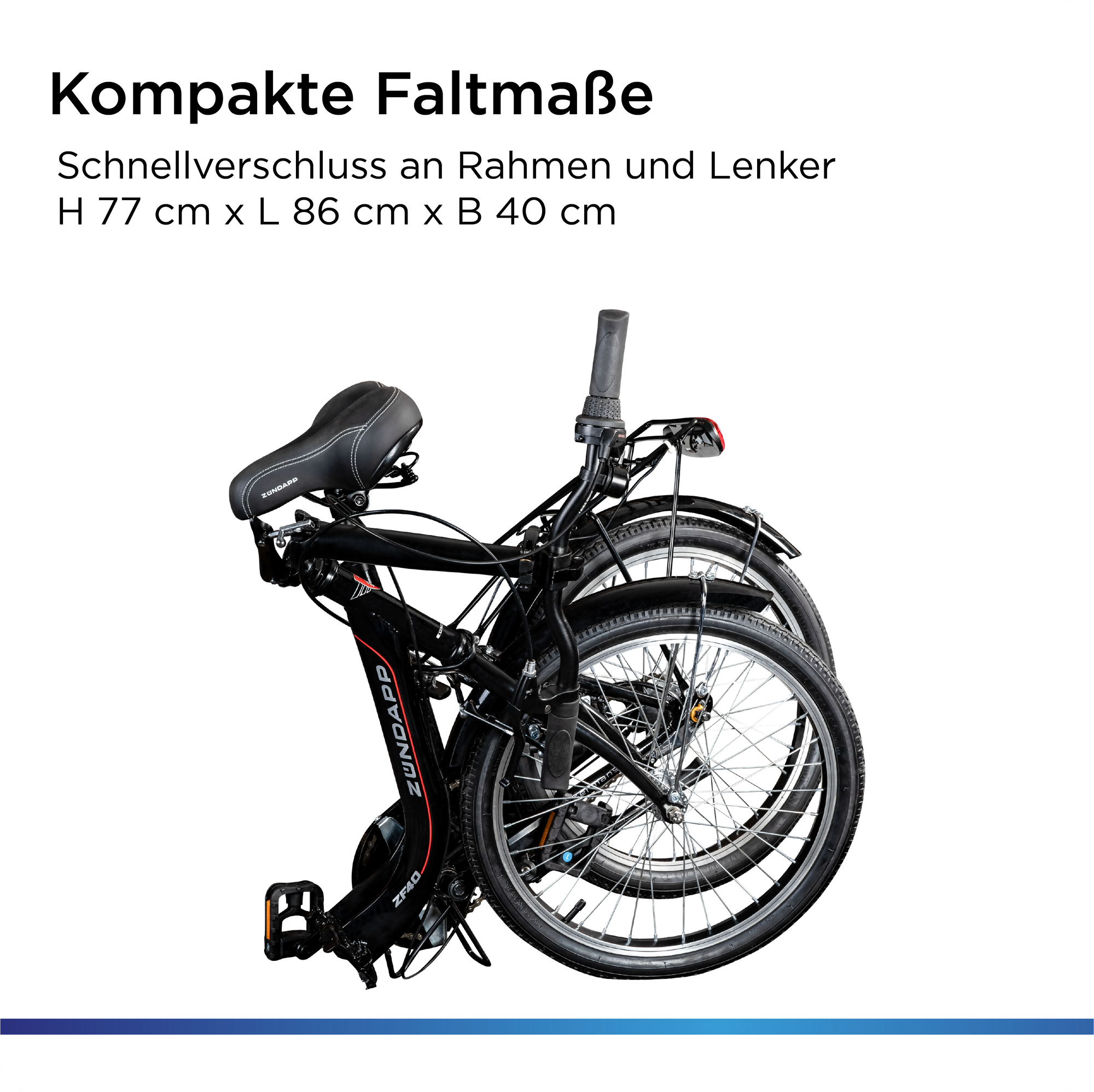 Zündapp ZF40 20 Zoll Klapprad, tiefer Einstieg