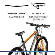 Zündapp FX27 Mountainbike Hardtail, 21-Gang