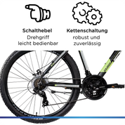 Zündapp FX27 Mountainbike Hardtail, 21-Gang