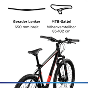 Zündapp FX27 Mountainbike Hardtail, 21-Gang