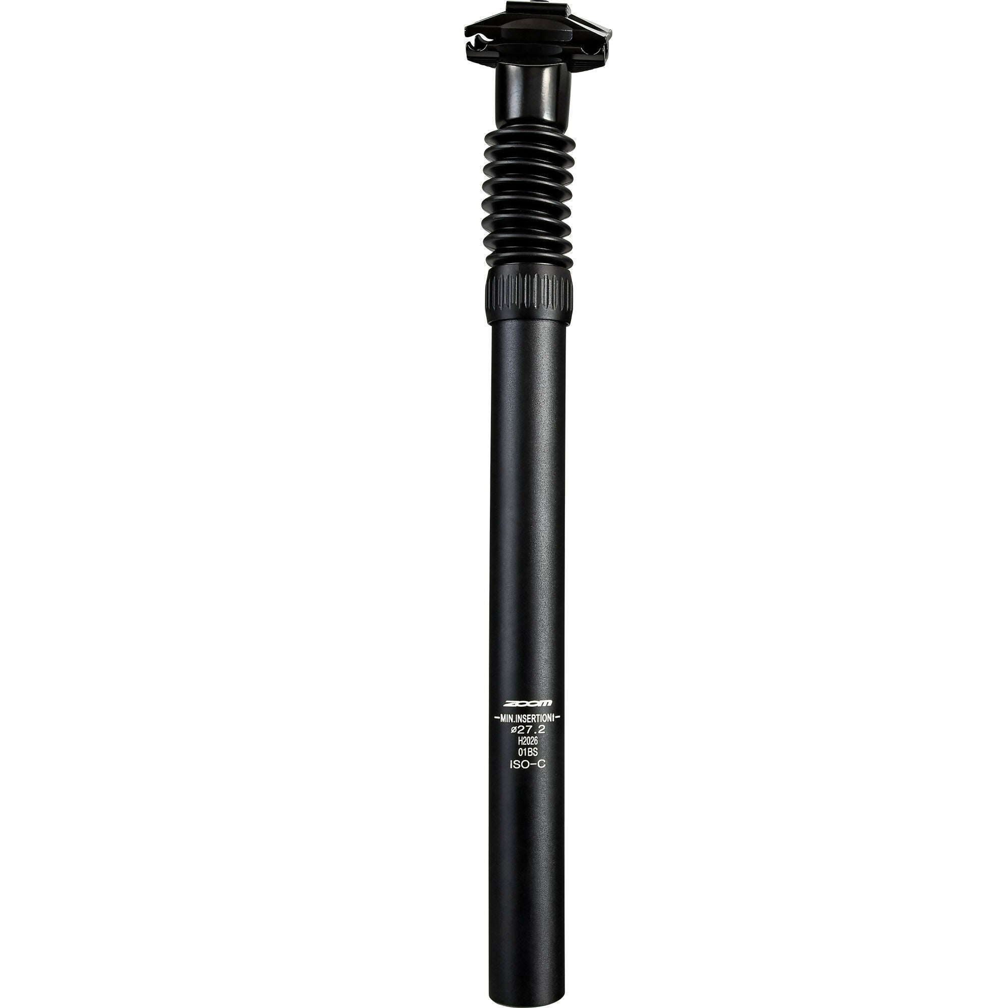 Zündapp Sattelstütze SPS-C372, 27,2 mm × 350 mm, Schwarz