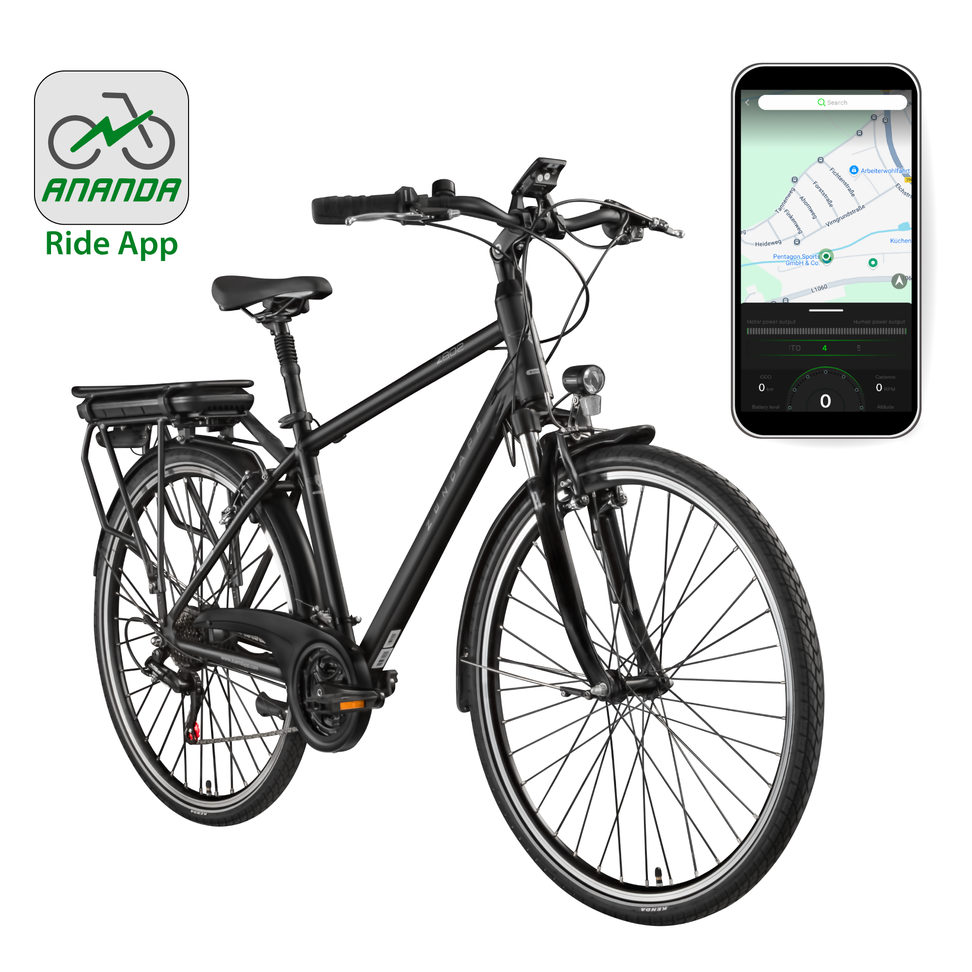 Zündapp Z802 Herren E Bike Trekkingrad 28 Zoll – Zündapp Shop